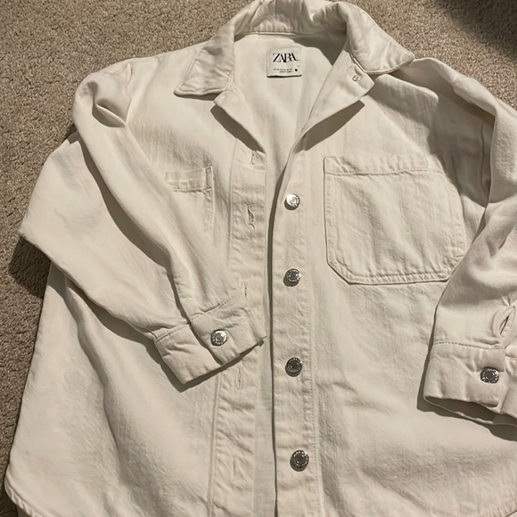 Zara Jackets & Coats Oversized Zara Jean Jacket Poshmark